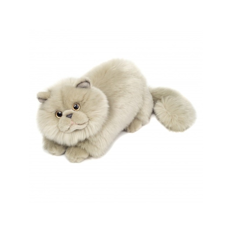 Knuffel Perzische Kat Liggend 24cm Knuffel Perzische Kat Liggend 24cm