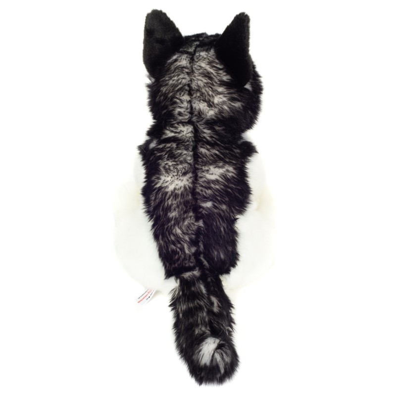 Knuffel Hond Husky Zittend 30cm