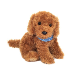 Knuffel Hond Goldendoodle Zittend 30cm