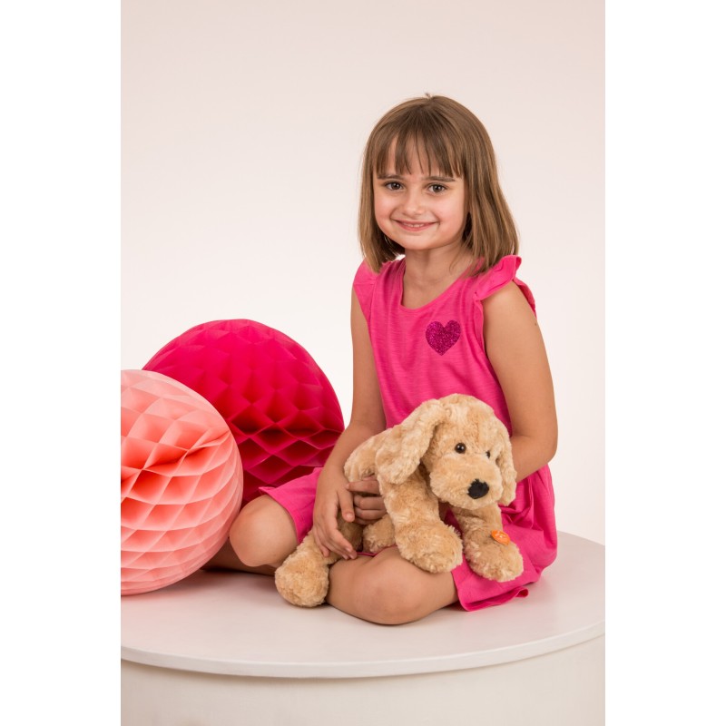 Knuffel Hond Beige 40cm Knuffel Hond Beige 40cm