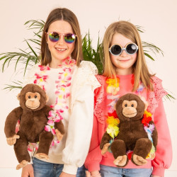Knuffel Aap Zittend 35cm