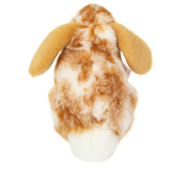 Knuffel Konijn Ram Bruin Wit 23cm