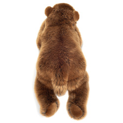Knuffel Bruine Beer Liggend 45cm