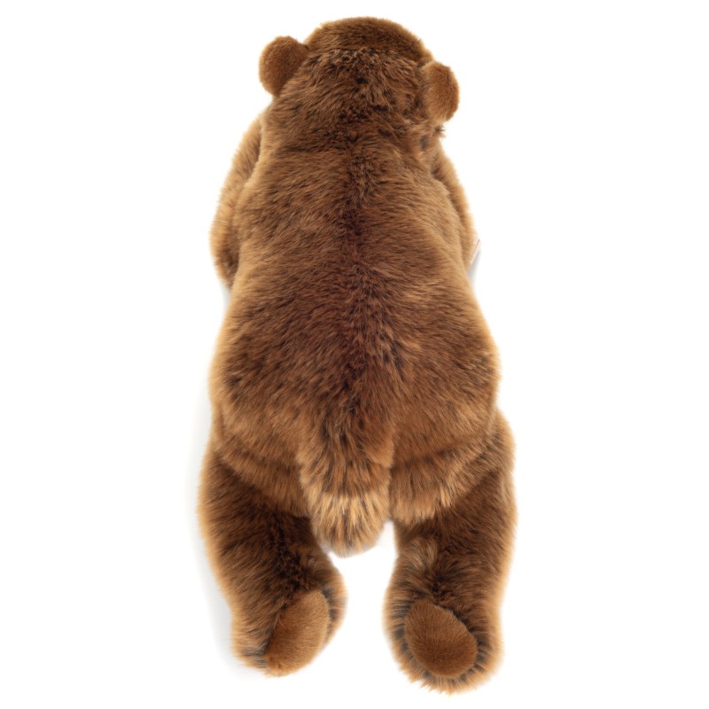 Knuffel Bruine Beer Liggend 45cm