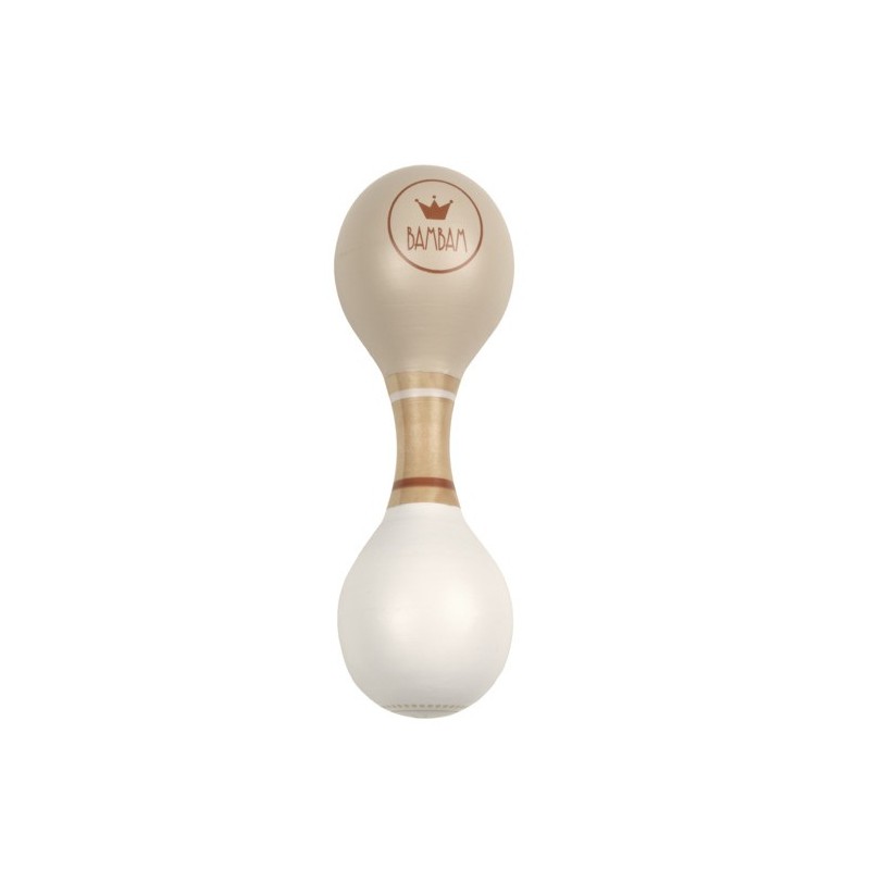Maracas Beige Hout in Giftbox