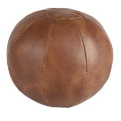 Basketbal in Bruin Vintage