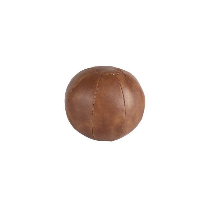 Basketbal in Bruin Vintage