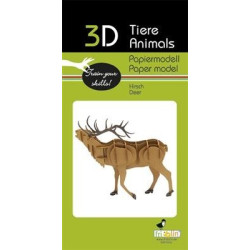 3D Papiermodel Hert