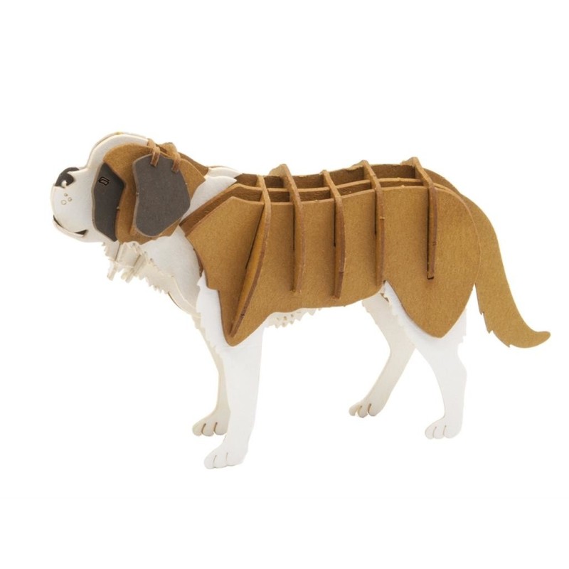 3D Papiermodel Sint Bernardshond 3D Papiermodel Sint Bernardshond