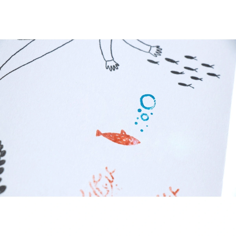 Activities Calm Stamps Sea