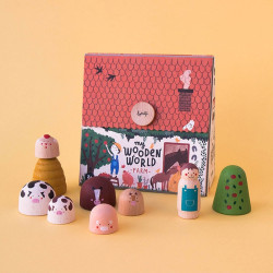 Houten Speelgoed My wooden world farm