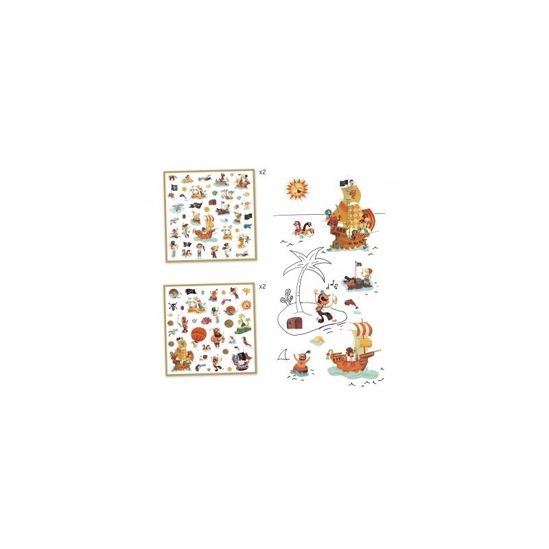 Stickerset Pirates