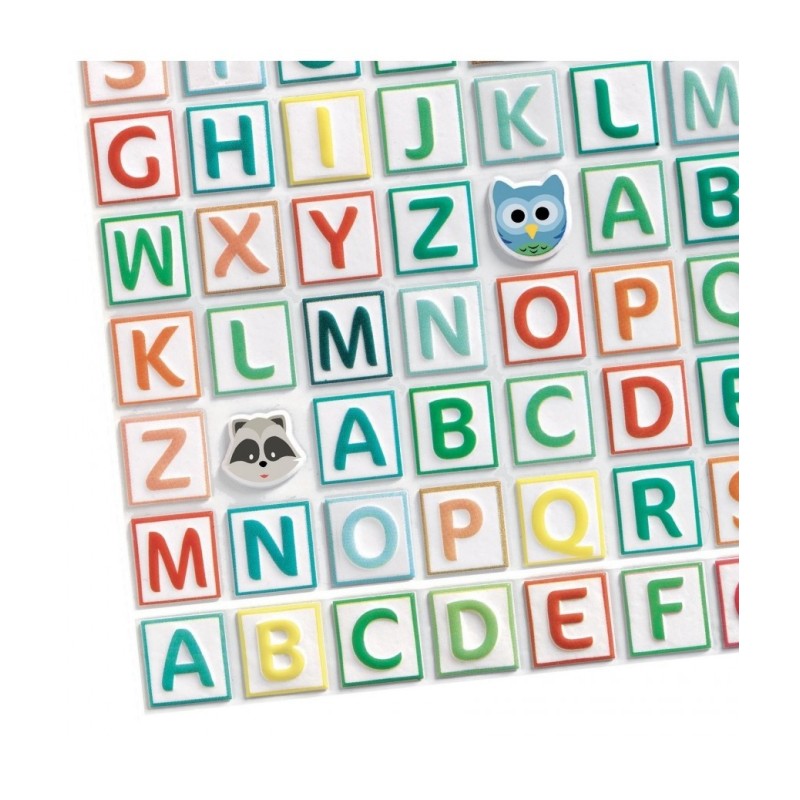 Puffy Stickers Alfabet