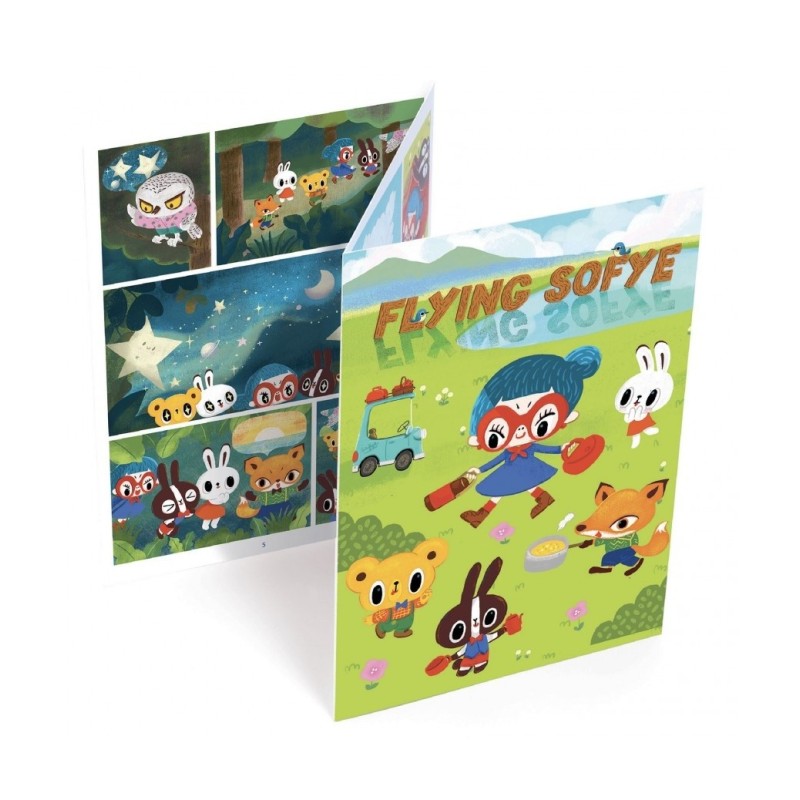 Krasplaatjes Flying Sofye Krasplaatjes Flying Sofye
