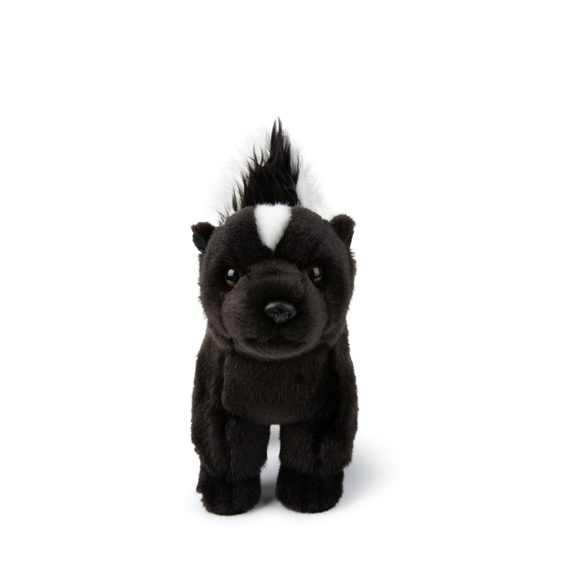 Knuffel Skunk Black White 27 cm