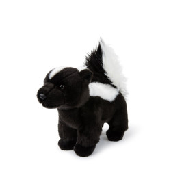 Knuffel Skunk Black White 27 cm