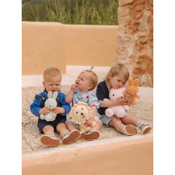 Knuffel Sitting Terry Soft Orange 23 cm