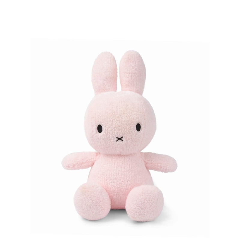 Knuffel Sitting Terry Light Pink 33 cm