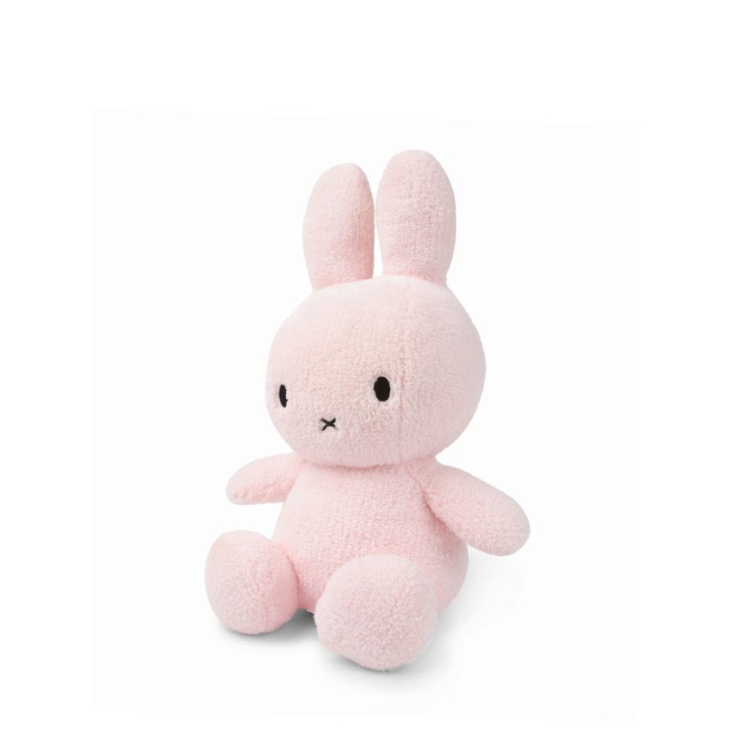 Knuffel Sitting Terry Light Pink 33 cm