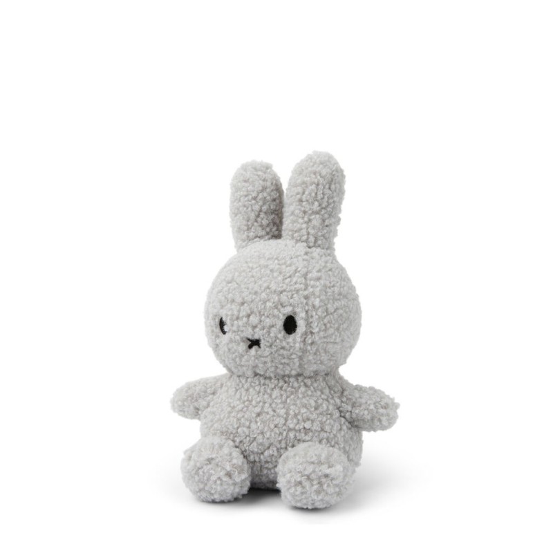 Knuffel Sitting Teddy Light Grey 23 cm