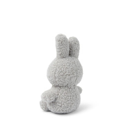 Knuffel Sitting Teddy Light Grey 23 cm