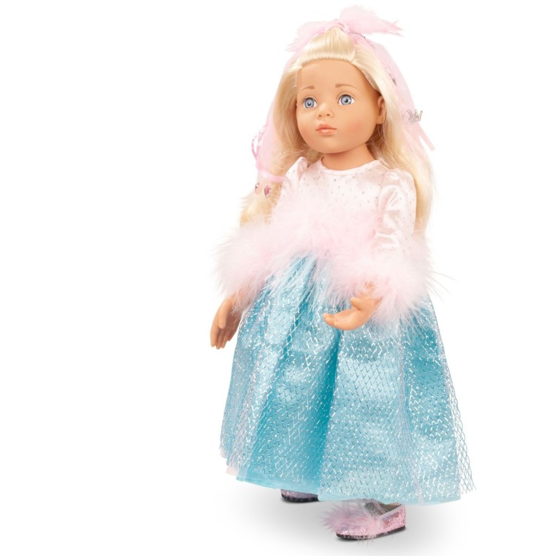 Pop Marie Blond Haar Blauwe Ogen 50 cm
