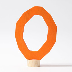 Houten Cijfer 0 Antroposofisch 04500