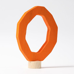 Houten Cijfer 0 Antroposofisch 04500