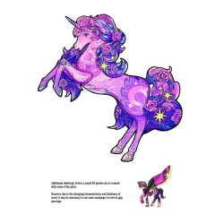 Regenboog Houten Puzzel Unicorn
