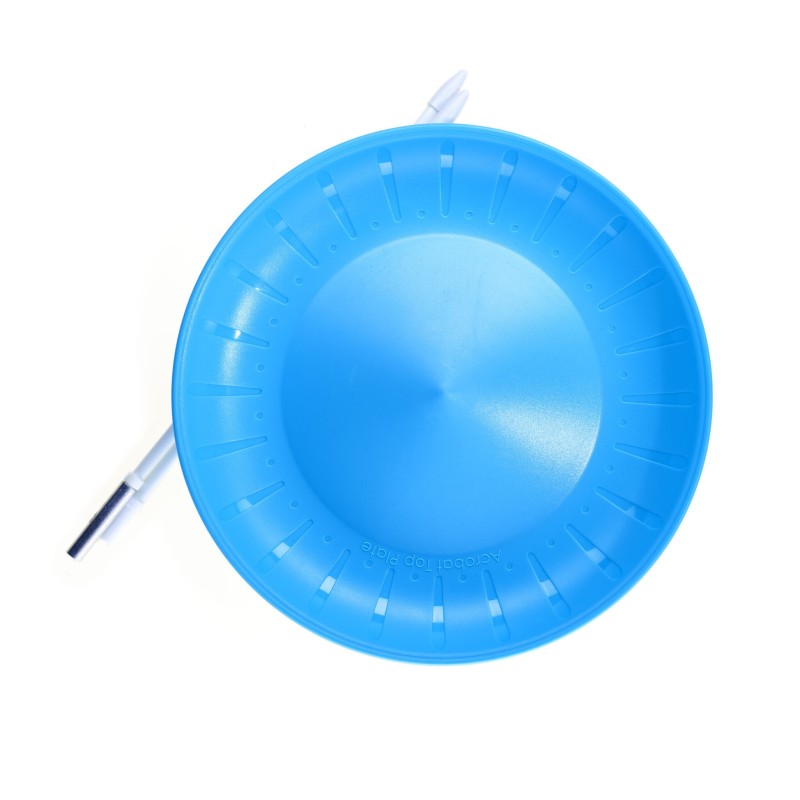 Acrobat Balanceerbord met Stok Licht Blauw