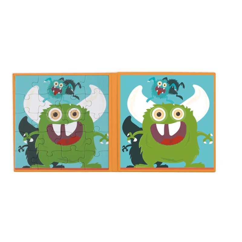 Magneet Puzzelboek Monsters Magneet Puzzelboek Monsters