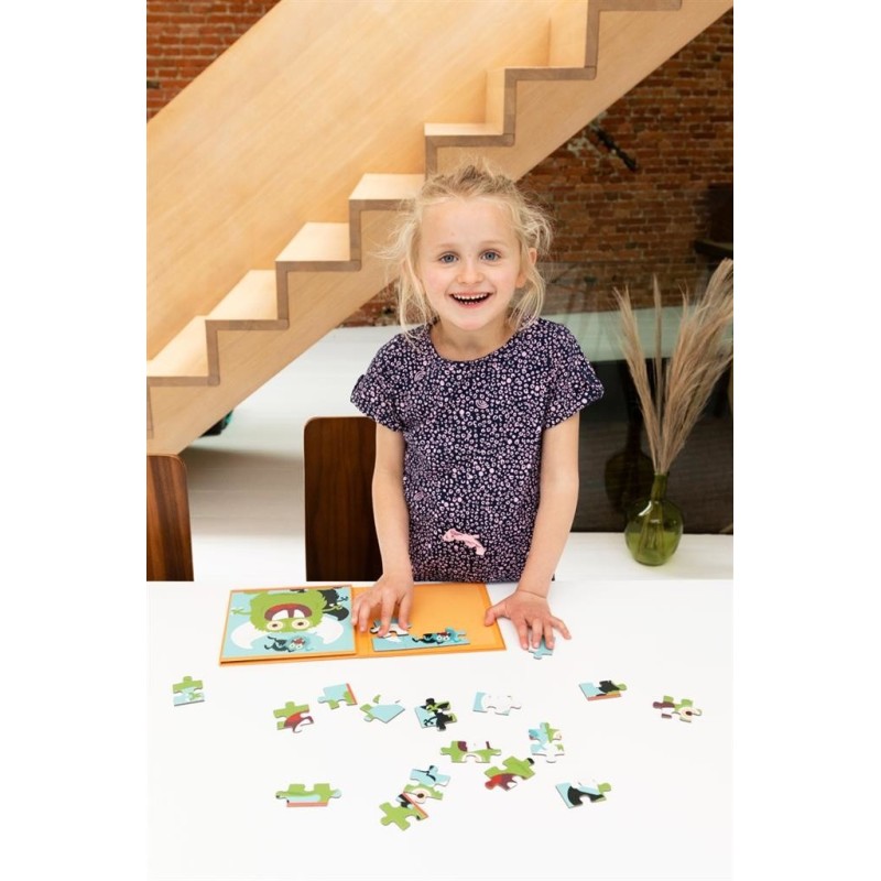 Magneet Puzzelboek Monsters Magneet Puzzelboek Monsters