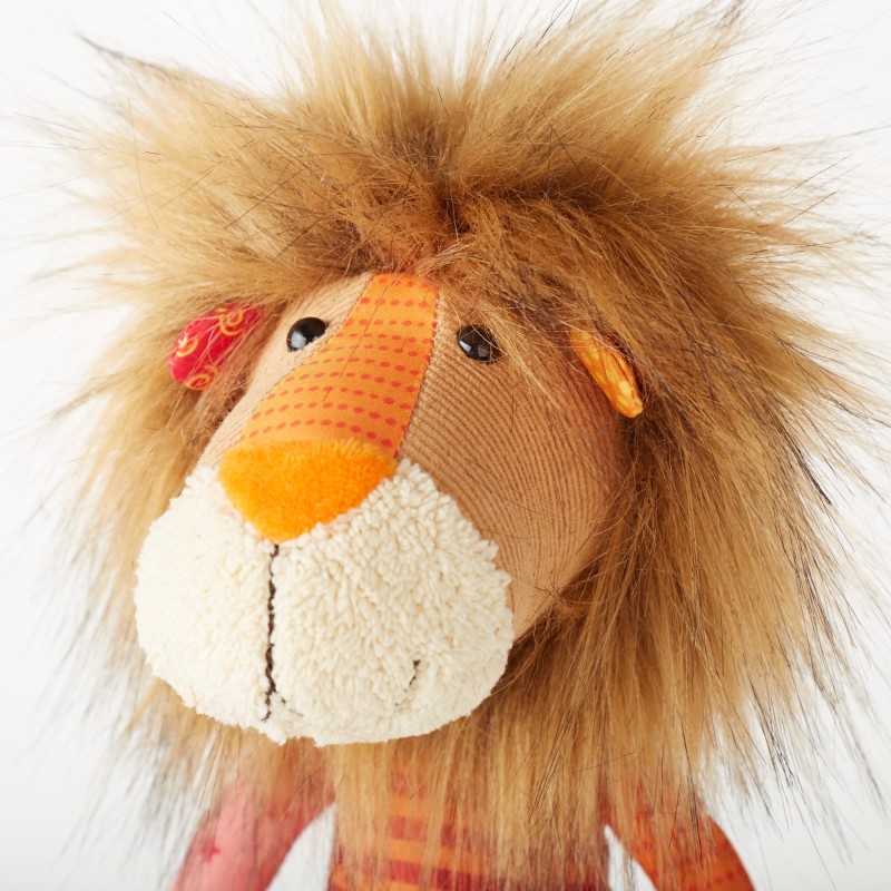 Knuffel Leeuw Patchwork Sweety