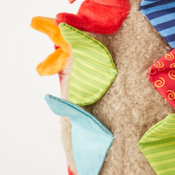 Knuffel Egel Patchwork Sweety Knuffel Egel Patchwork Sweety
