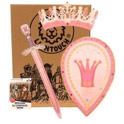Queen Rosa Set Zwaard/Schild/Kroon
