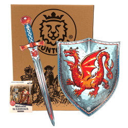 Amber Dragon Set Zwaard en Schild