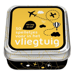 50 spelletjes voor in het vliegtuig