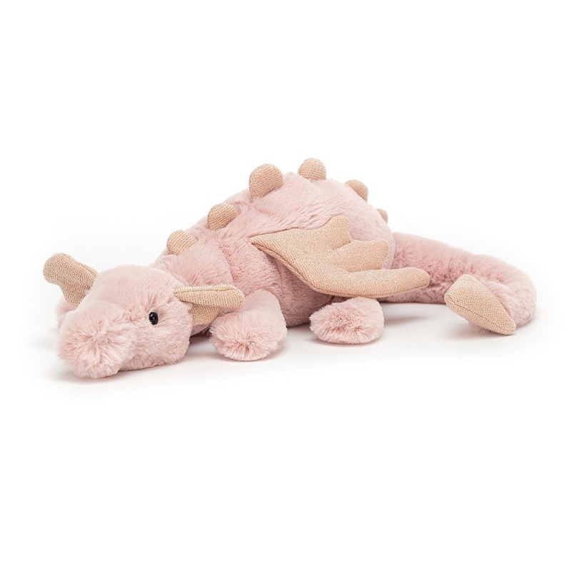 Knuffel Draak Rose Dragon Little Knuffel Draak Rose Dragon Little