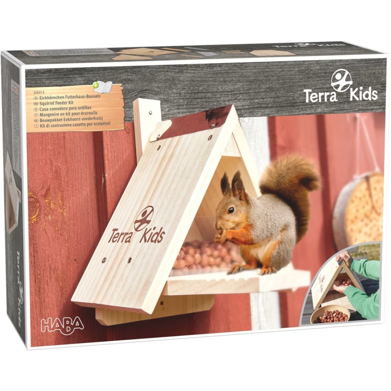 Terra Kids Bouwpakket Eekhoorn Voederhuisje