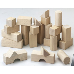 Bouwblokken Basispakket Hout Bouwblokken Basispakket Hout