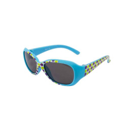 Flex Zonnebril Blauw met Patroon