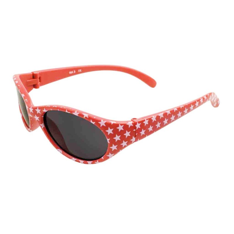 Flex Zonnebril Rood/Sterren