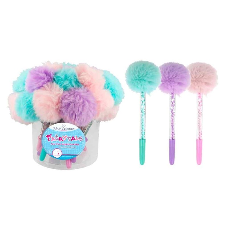 Balpen met Pompom