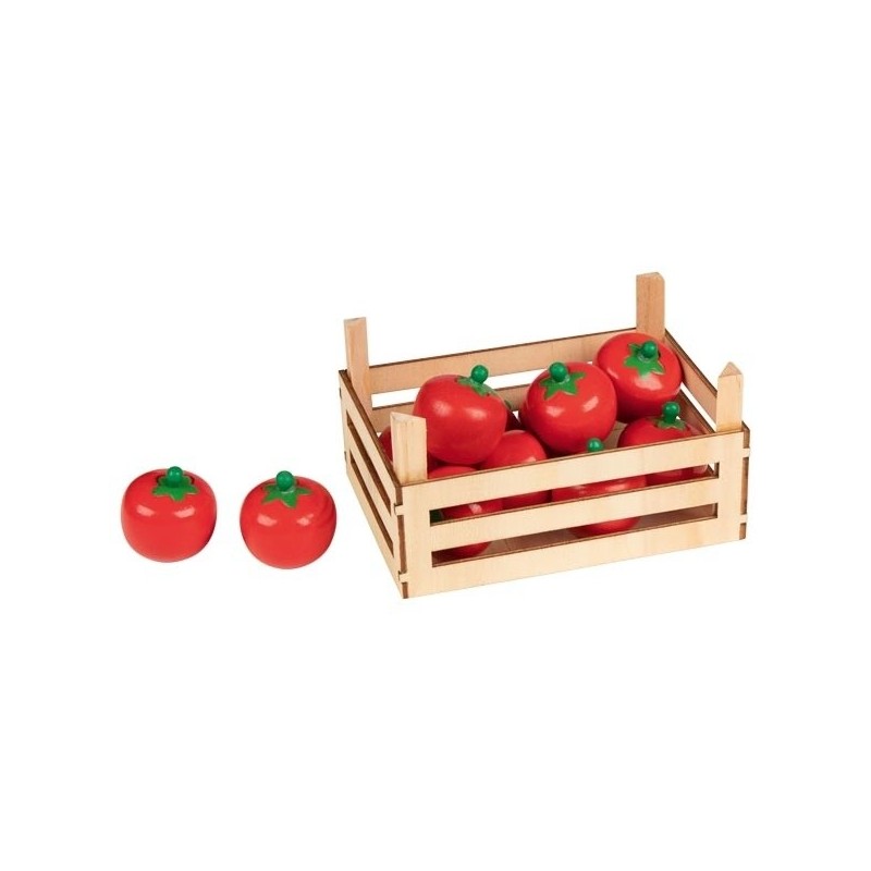 Tomaten in Kistje Hout Tomaten in Kistje Hout