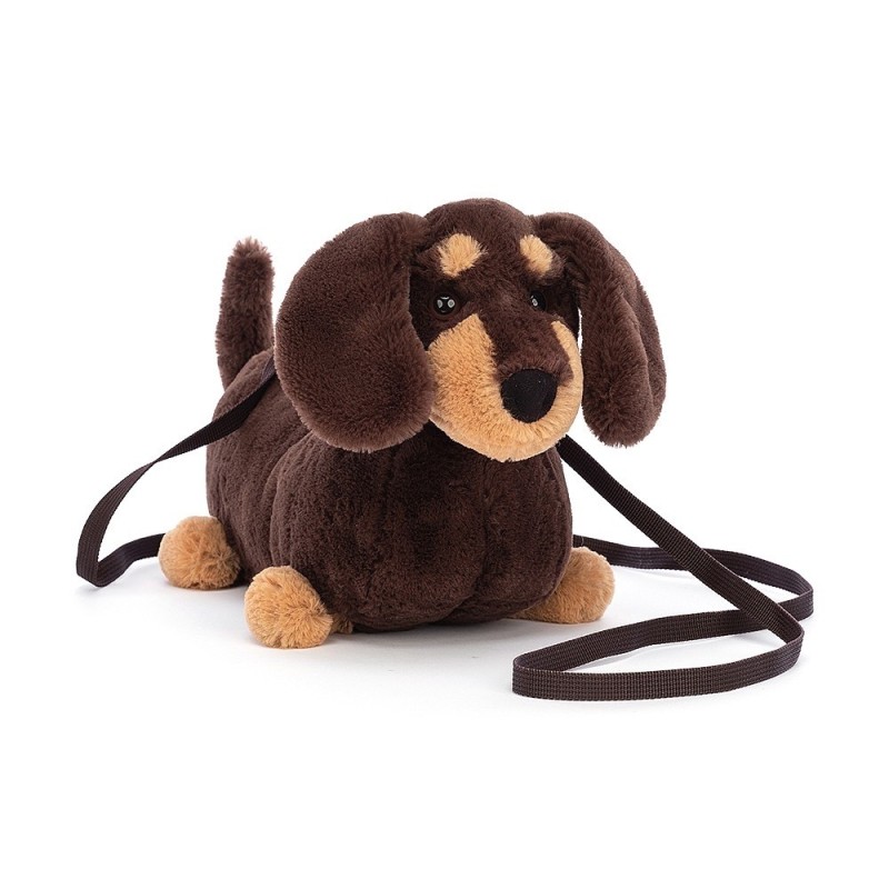 Knuffel Tas Hond Otto Sausage Dog Bag Knuffel Tas Hond Otto Sausage Dog Bag
