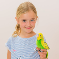 Knuffel Parkiet Groen 13cm Knuffel Parkiet Groen 13cm