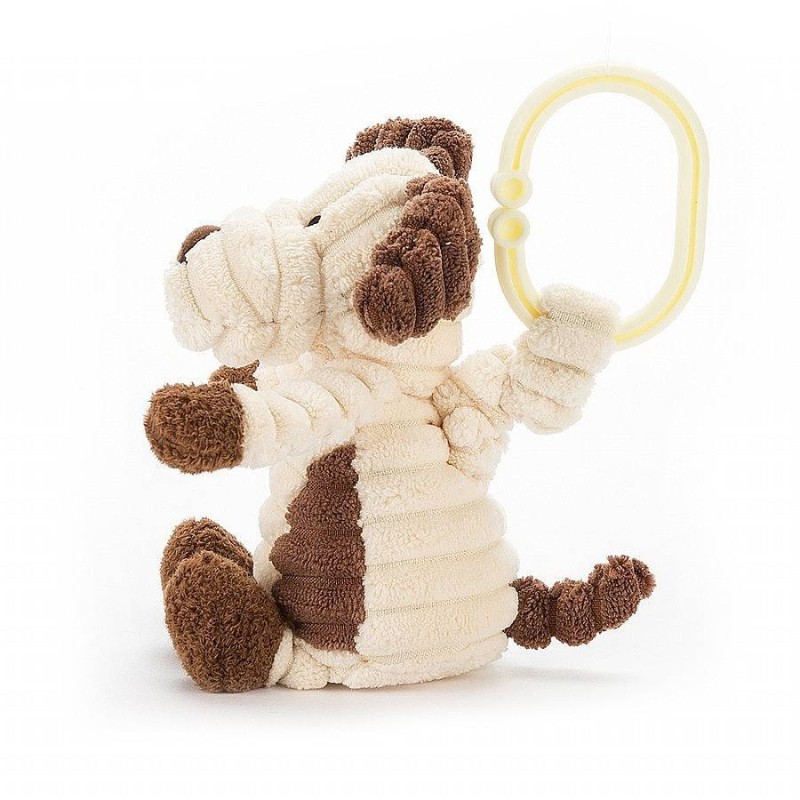 Knuffel Bibberknuffel Hond Cordy Roy Baby Puppy Knuffel Bibberknuffel Hond Cordy Roy Baby Puppy