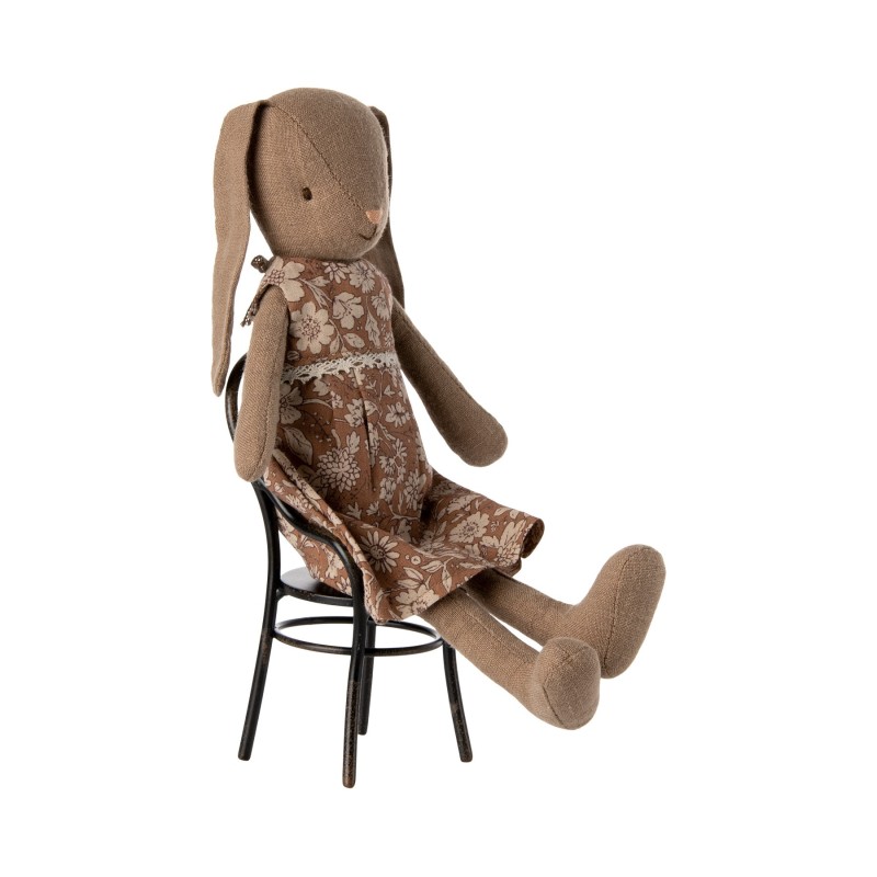 Knuffel Bunny Size 2 Bruin met Jurk 24cm