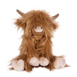 Knuffel Koe Highland Cow Large 24cm