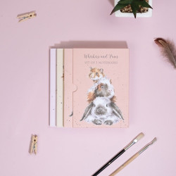 Set of 3 Notebooks - Whiskers and Paws